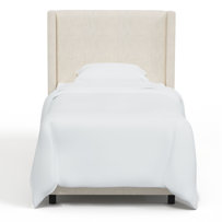 Joss & Main Hanson Upholstered Low Profile Standard Bed | Birch Lane